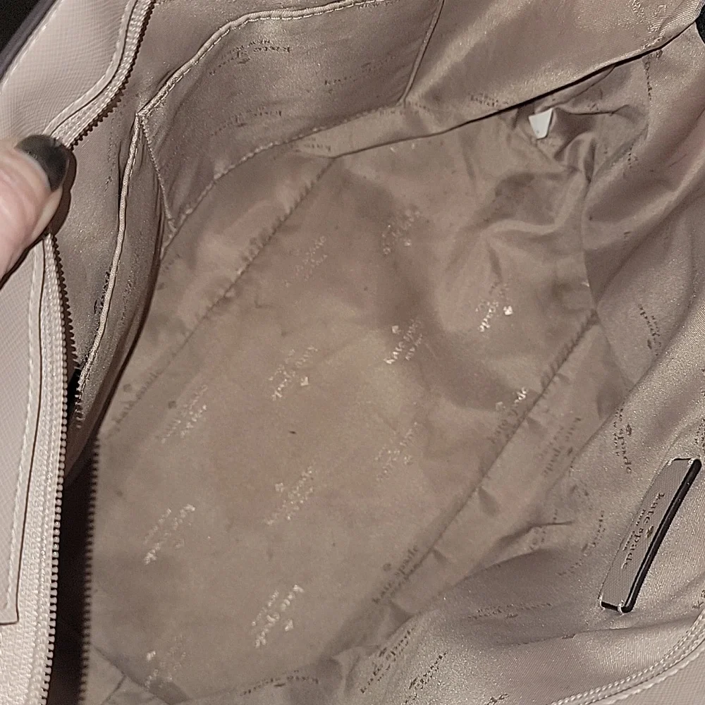 kate spade Pale Pink Saffiano Leather Tote